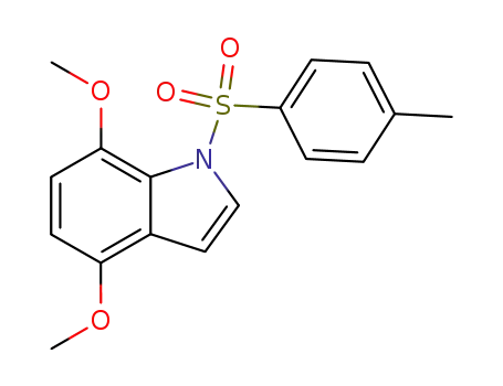 1H-Indole, 4,7-dimethoxy-1-[(4-methylphenyl)sulfonyl]-