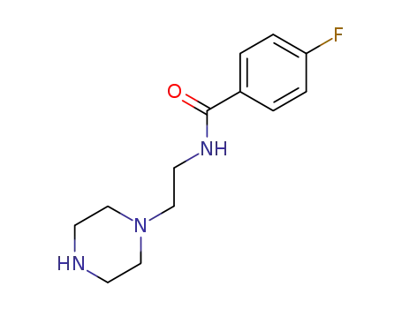 4-Fluoro-N-(2-(piperazin-1-yl)ethyl)benzamide