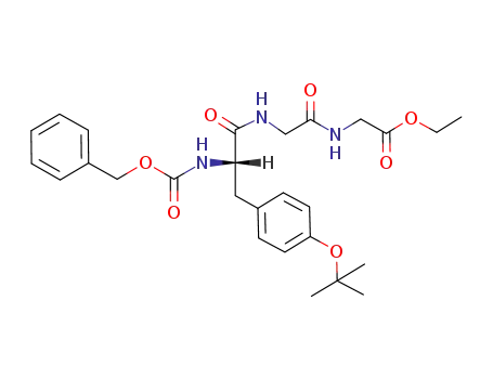 N-(benzyloxycarbonyl)-O-tert-butyltyrosylglycylglycine ethyl ester