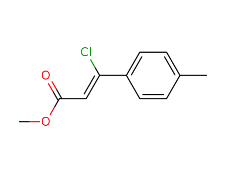 trans-β-Chlor-p-methylzimtsaeure-methylester