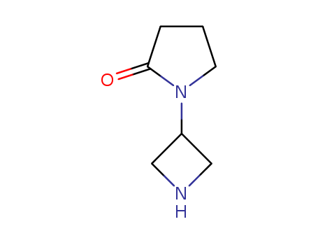 1-(Azetidin-3-yl)pyrrolidin-2-one trifluoro acetate