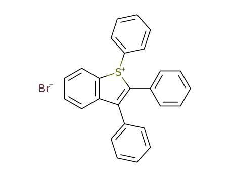 1,2,3-triphenylbenzo<b>thiophenium bromide