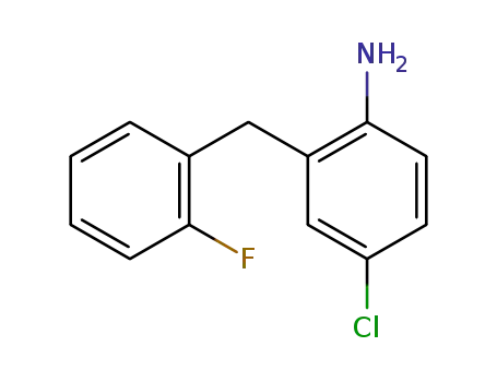 Benzenamine, 4-chloro-2-[(2-fluorophenyl)methyl]-