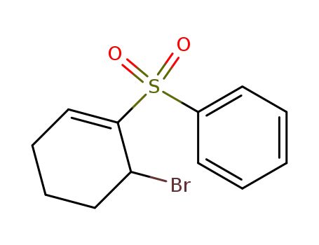 Molecular Structure of 396728-95-3 (Benzene, [(6-bromo-1-cyclohexen-1-yl)sulfonyl]-)