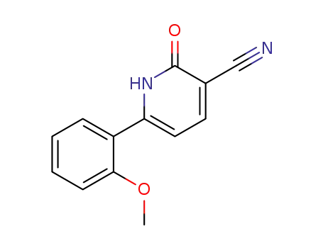 3-Cyano-6-(2-methoxyphenyl)-2(1H)-pyridinone