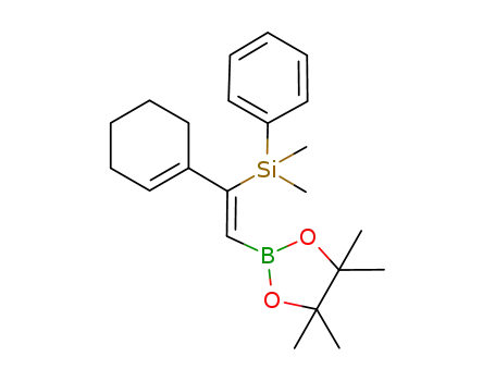 (Z)-(2-(cyclohex-1-en-1-yl)-2-(4,4,5,5-tetramethyl-1,3,2-dioxaborolan-2-yl)vinyl)dimethyl(phenyl)silane