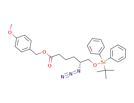 (R)-5-Azido-6-(tert-butyl-diphenyl-silanyloxy)-hexanoic acid 4-methoxy-benzyl ester