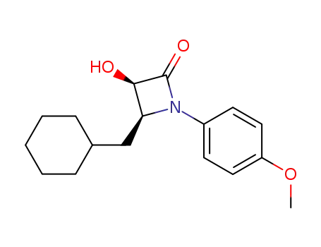 (3R,4S)-1-(4-Methoxyphenyl)-3-hydroxy-4-(cyclohexylmethyl)-azetidin-2-one