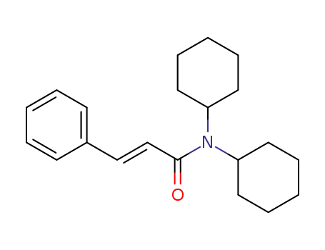 Molecular Structure of 27845-77-8 (N,N-dicyclohexylcinnamamide)