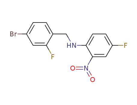 (4-Bromo-2-fluoro-benzyl)-(4-fluoro-2-nitro-phenyl)-amine
