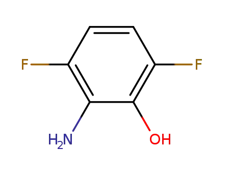 Molecular Structure of 139548-98-4 (Phenol, 2-amino-3,6-difluoro- (9CI))