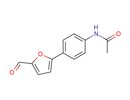 Acetamide, N-[4-(5-formyl-2-furanyl)phenyl]-