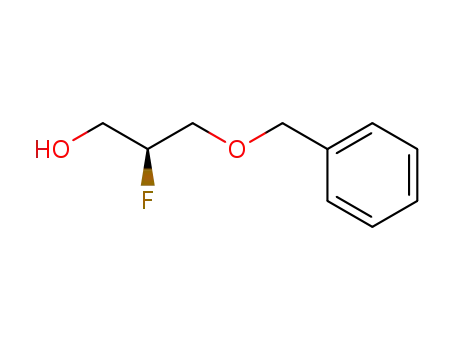 Molecular Structure of 197389-28-9 (1-Propanol, 2-fluoro-3-(phenylmethoxy)-, (2S)-)