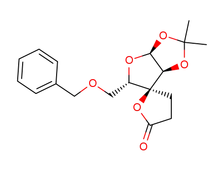 (1S,5S,7S,8S)-3,3-dimethyl-2,4,6-trioxa-7-[(phenylmethoxy)methyl]spiro[bicyclo[3.3.0]octane-8,5'-oxolane]-10-one