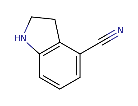 1H-Indole-4-carbonitrile, 2,3-dihydro-