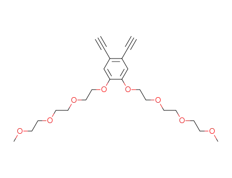 4,5-diethynyl-1,2-bis(1,4,7,10-tetraoxaundecyl)benzene
