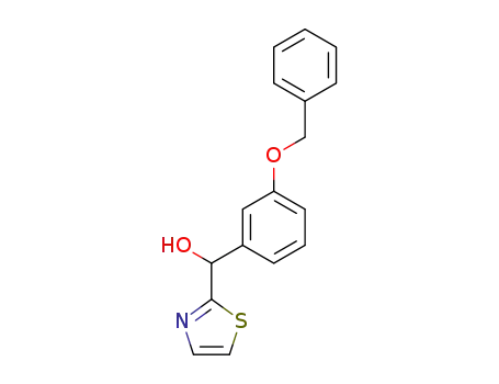 <3-(benzyloxy)phenyl>thiazol-2-ylmethanol