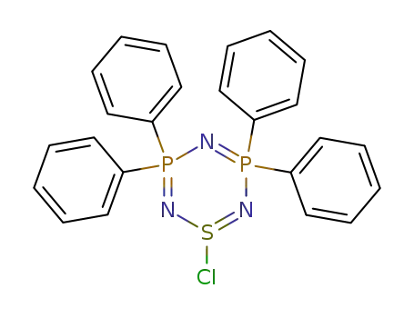 1-Chloro-3,3,5,5-tetraphenyl-1H-1,2,4,6,3,5-thiatriazadiphosphorine