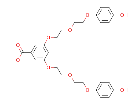 methyl 3,5-bis<5-(p-hydroxyphenoxy)-3-oxapentyloxy>benzoate