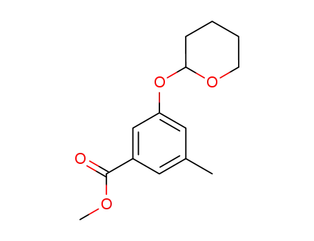 methyl 3-methyl-5-(2-tetrahydropyranyloxy)benzoate
