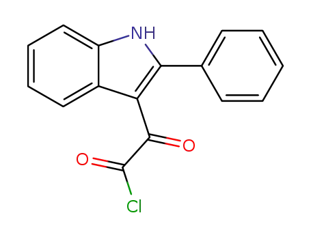1H-Indole-3-acetyl chloride, a-oxo-2-phenyl-