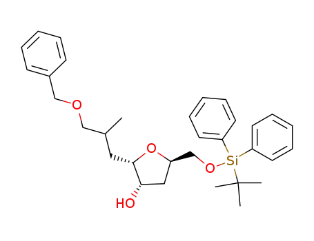 (2S,3S,5R)-2-(3-Benzyloxy-2-methyl-propyl)-5-(tert-butyl-diphenyl-silanyloxymethyl)-tetrahydro-furan-3-ol