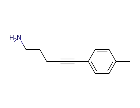 5-(4-methylphenyl)pent-4-ynylamine
