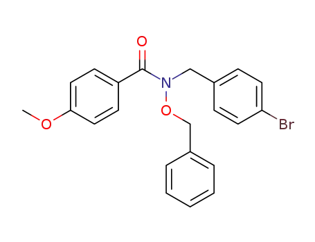 N-benzyloxy-N-(4-bromobenzyl)-4-methoxy-benzamide