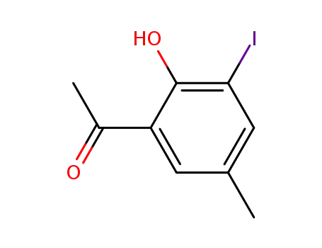 Ethanone, 1-(2-hydroxy-3-iodo-5-methylphenyl)-