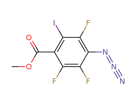 Benzoic acid, 4-azido-2,3,5-trifluoro-6-iodo-, methyl ester
