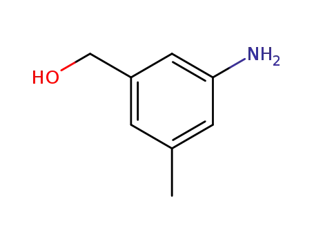 Molecular Structure of 146335-25-3 (3-AMino-5-Methylbenzyl alcohol)