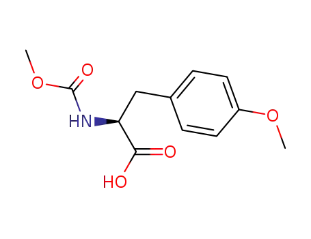 (S)-2-((methoxycarbonyl)amino)-3-(4-methoxyphenyl)propanoic acid