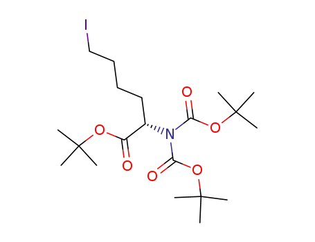 (S)-2-[bis(tert-butoxycarbonyl)amino]-6-iodohexanoic acid tert-butyl ester