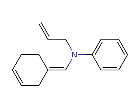 Benzenamine, N-(3-cyclohexen-1-ylidenemethyl)-N-2-propenyl-