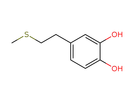 1,2-Benzenediol, 4-[2-(methylthio)ethyl]-