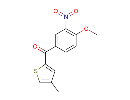 (4-methoxy-3-nitrophenyl)(4-methyl-2-thienyl)methanone