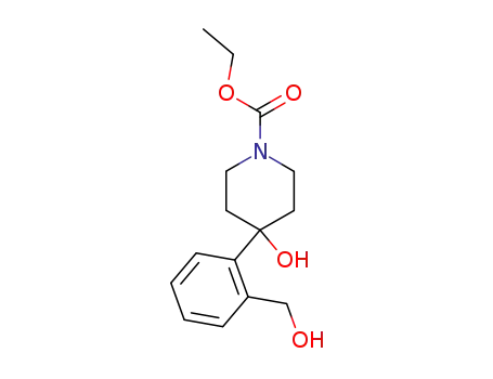 Ethyl 4-hydroxy-4-(2-(hydroxymethyl)phenyl)piperidine-1-carboxylate