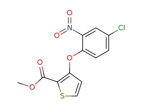 메틸 3-(4-클로로-2-니트로페녹시)티오펜-2-카르복실레이트