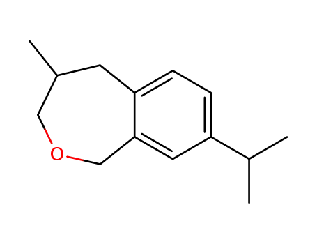 (+/-)-1,3,4,5-tetrahydro-8-isopropyl-4-methyl-2-benzoxepin