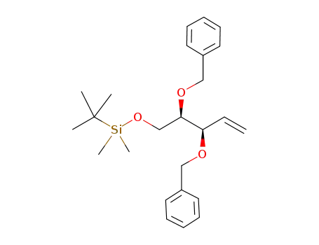 ((2R,3R)-2,3-bis(benzyloxy)pent-4-enyloxy)(tert-butyl)dimethylsilane