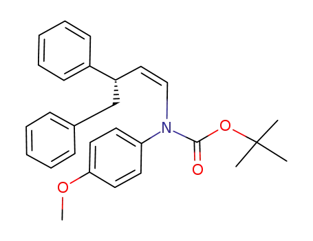 Carbamic acid, [(1Z,3S)-3,4-diphenyl-1-butenyl](4-methoxyphenyl)-,
1,1-dimethylethyl ester