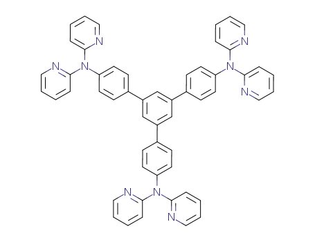 Molecular Structure of 391594-50-6 (2-Pyridinamine,
N,N'-[5'-[4-(di-2-pyridinylamino)phenyl][1,1':3',1''-terphenyl]-4,4''-diyl]bis[
N-2-pyridinyl-)