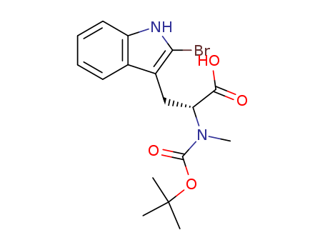 D-Tryptophan, 2-bromo-N-[(1,1-dimethylethoxy)carbonyl]-N-methyl-