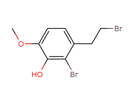2-Bromo-3-(2-bromoethyl)-6-methoxyphenol