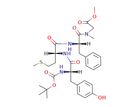 Boc-Tyr-D-Met-Phe-Sar-OCH<sub>3</sub>