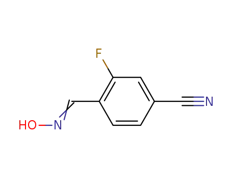 Benzonitrile, 3-fluoro-4-[(hydroxyimino)methyl]-