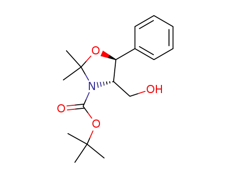 tert-butyl (4S,5S)-4-(hydroxymethyl)-2,2-dimethyl-5-phenyl-1,3-oxazolidine-3-carboxylate