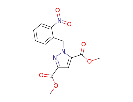 dimethyl 1-(2-nitrobenzyl)pyrazole-3,5-dicarboxylate