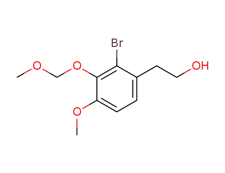2-<2'bromo-3'-(methoxymethoxy)-4'-methoxyphenyl>ethanol