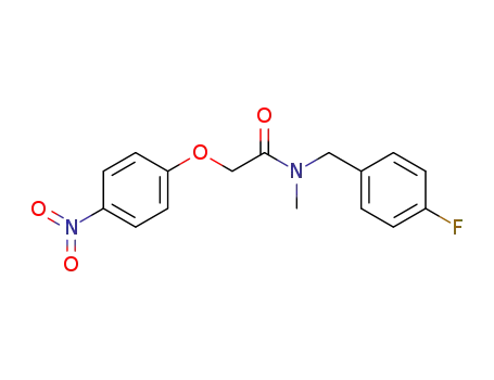 N-(4-Fluoro-benzyl)-N-methyl-2-(4-nitro-phenoxy)-acetamide
